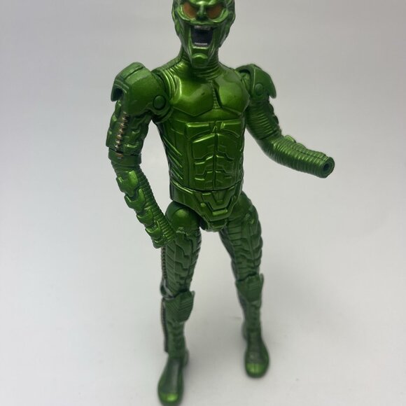 Spider-Man Movie 2002 6" Green Goblin Figure by ToyBiz (Missing hands) - Picture 3 of 10